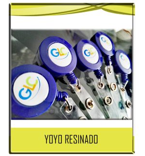 Yoyo Porta Carnet Marcado con Logo x 50 und