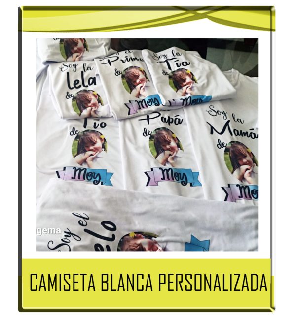 CAMISETAS PERSONALIZADAS
