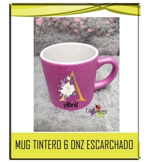 MUG TINTERO ESCARCHADO