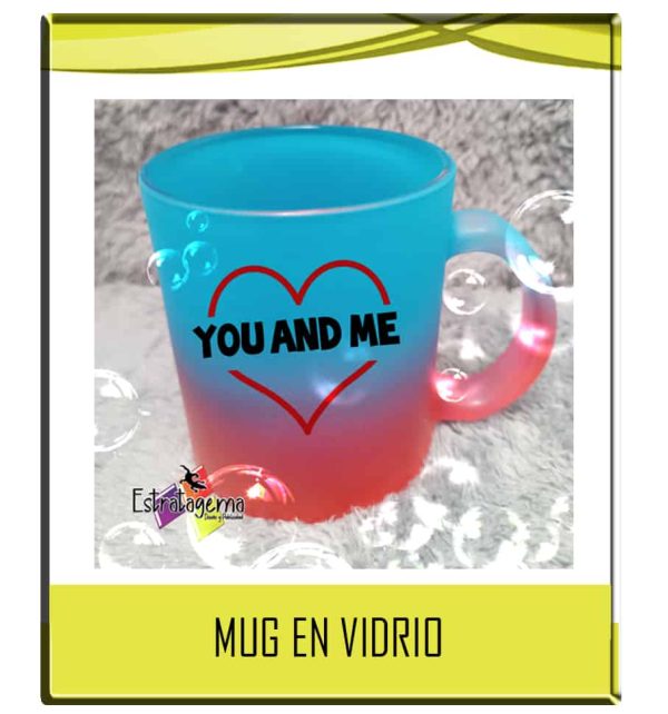 MUG EN CRISTAL DEGRADADO