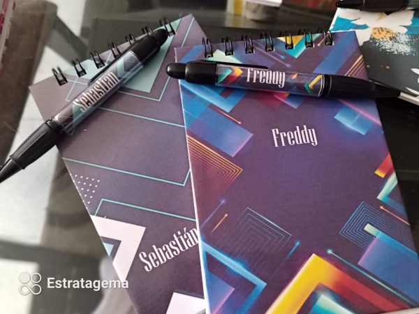 LIBRETA Y ESFERO PERSONALIZADOS - Imagen 2