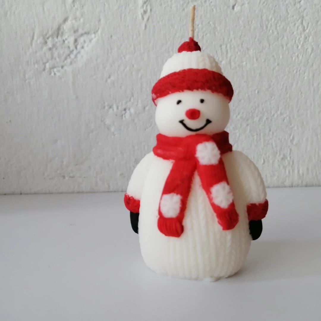 VELA MUÑECO DE NIEVE